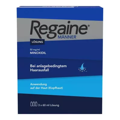 REGAINE Erkek solüsyonu, 3X60 ml