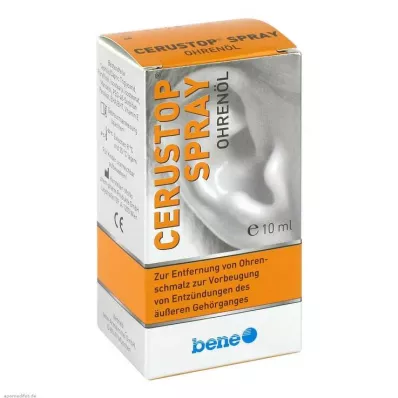 CERUSTOP Kulak yağı spreyi, 10 ml