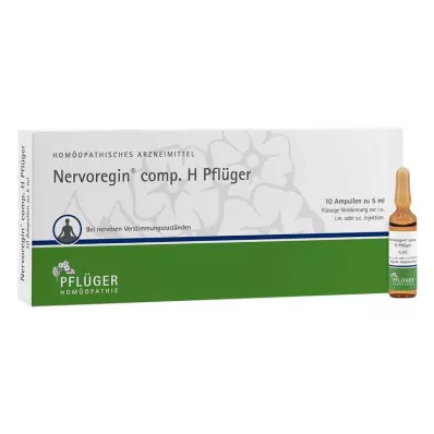 NERVOREGIN comp.H Pflüger Ampuller, 10 adet NERVOREGIN comp.H Pflüger Ampuller, 10 adet