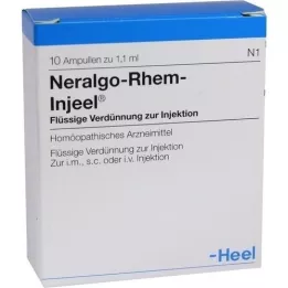 NERALGO Rhem Injeel ampulleri, 10 adet