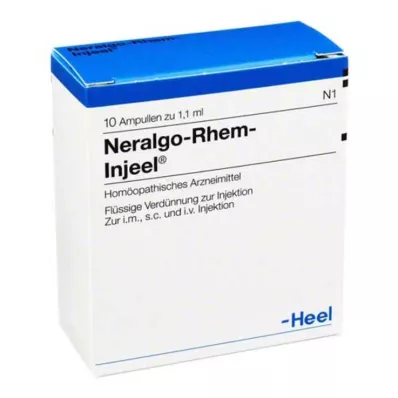 NERALGO Rhem Injeel ampulleri, 10 adet NERALGO Rhem Injeel ampulleri, 10 adet