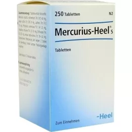 MERCURIUS HEEL S Tabletler, 250 adet