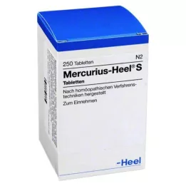 MERCURIUS HEEL S Tabletler, 250 adet