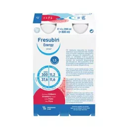FRESUBIN ENERGY DRINK Çilekli içme şişesi 6X4X200 ml