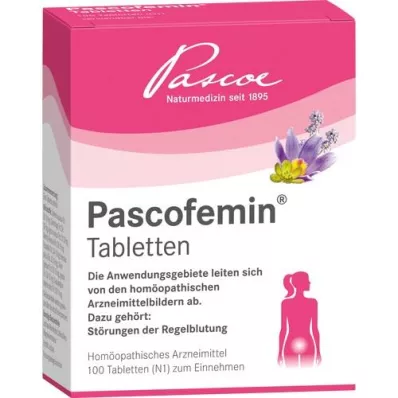 PASCOFEMIN Tabletler, 100 adet