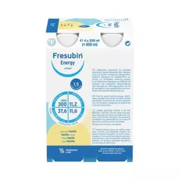 FRESUBIN ENERGY DRINK Vanilya içme şişesi, 4X200 ml
