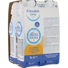 FRESUBIN ENERGY DRINK Multifruit içme şişesi, 4X200 ml