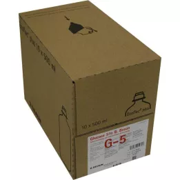 GLUCOSE %5 B.Braun Ecoflac Plus, 10X500 ml