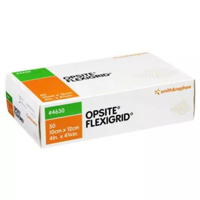 OPSITE Flexigrid şeffaf yara örtüsü 10x12 cm steril, 50 adet