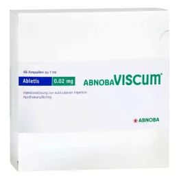 ABNOBAVISCUM Abietis 0.02 mg ampuller, 48 adet