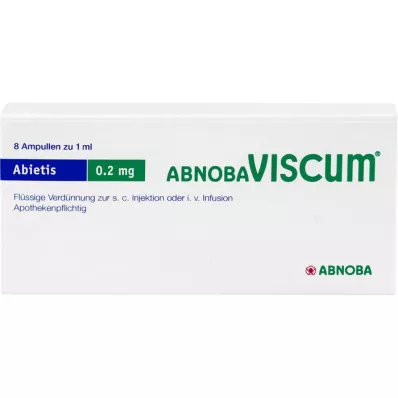 ABNOBAVISCUM Abietis 0,2 mg ampuller, 8 adet
