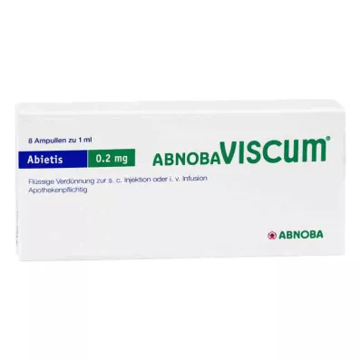 ABNOBAVISCUM Abietis 0,2 mg ampuller, 8 adet