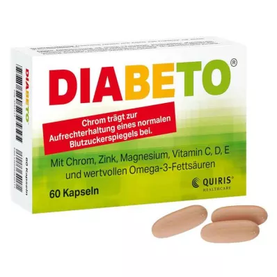 DIABETO Kapsüller, 60 adet DIABETO Kapsüller, 60 adet