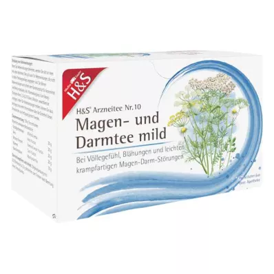 H&S Mide ve bağırsak çayı hafif filtre torbası, 20X2.0 g H&S Mide ve bağırsak çayı hafif filtre torbası, 20X2.0 g