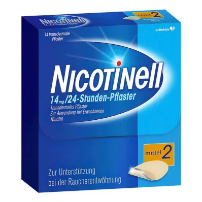 NICOTINELL 14 mg/24 saat yama 35mg, 14 adet