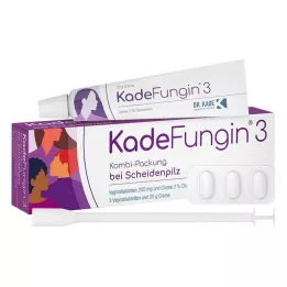 KADEFUNGIN 3 Combip.20 g krem+3 vajinal tablet, 1 adet