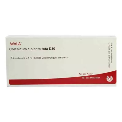 COLCHICUM E planta tota D 30 ampul, 10X1 ml