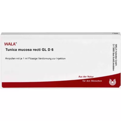 Tunica mukoza recti Gl D6 ampuller (10x1 ml) Tunica mukoza recti Gl D6 ampuller (10x1 ml)