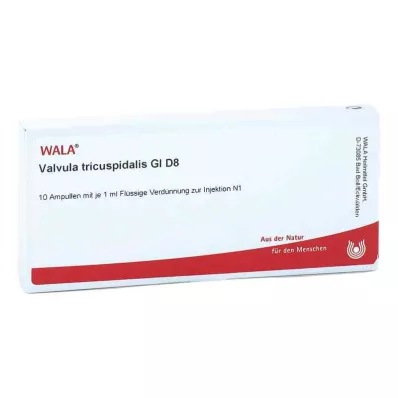 VALVULA triküspidalis GL D 8 ampul, 10X1 ml
