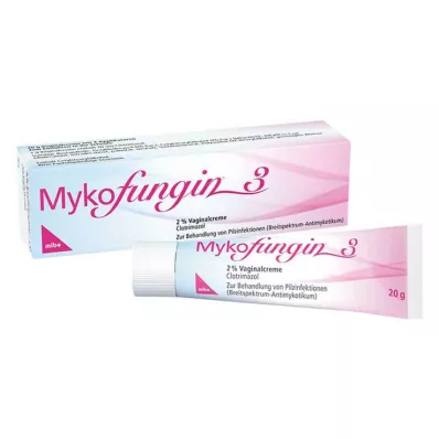 MYKOFUNGIN 3 Vajinal krem %2, 20 g