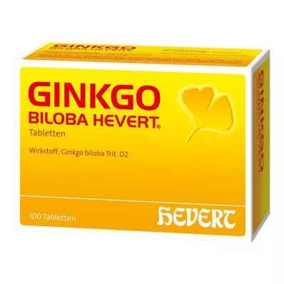 GINKGO BILOBA HEVERT Tabletler, 100 adet GINKGO BILOBA HEVERT Tabletler, 100 adet