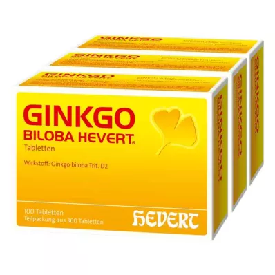 GINKGO BILOBA HEVERT Tabletler, 300 adet GINKGO BILOBA HEVERT Tabletler, 300 adet
