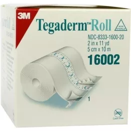 TEGADERM 3M alçı 5 cmx10 m rulo 16002, 1 adet