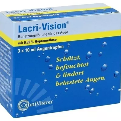 LACRI-VISION Göz damlası, 3X10 ml