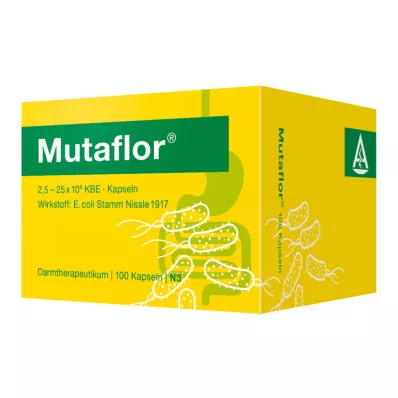 MUTAFLOR Gastro-dirençli sert kapsüller, 100 adet MUTAFLOR Gastro-dirençli sert kapsüller, 100 adet