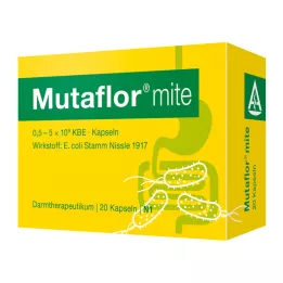MUTAFLOR akar gastro-dirençli sert kapsüller, 20 adet