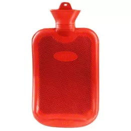 WÄRMFLASCHE Kauçuk 2 l çift lamel, 1 adet