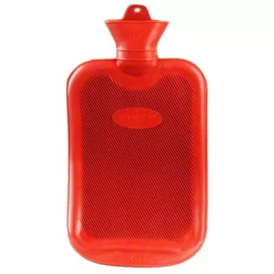 WÄRMFLASCHE Kauçuk 2 l çift lamel, 1 adet