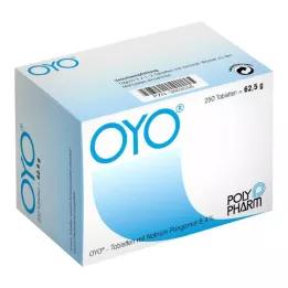 OYO Kaplı tabletler, 250 adet
