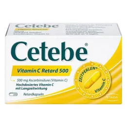 CETEBE C vitamini sürekli salımlı kapsül 500 mg, 60 adet