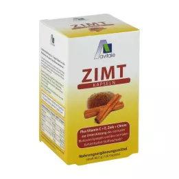 Tarçın kapsülleri 500 mg + Vitamini, 120 adet