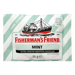 FISHERMANS FRIEND naneli şekersiz pastil, 25 g
