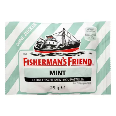 FISHERMANS FRIEND naneli şekersiz pastil, 25 g
