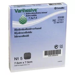 VARIHESIVE ekstra ince 7,5x7,5 cm HKV hidroaktif, 5 adet