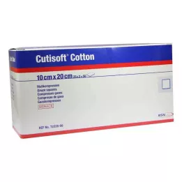 CUTISOFT Pamuk Kompres.10x20 cm ster.8 kat, 25X2 adet