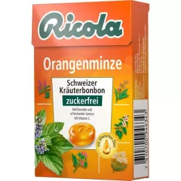 RICOLA o.Z.Box portakallı nane şekeri, 50 g