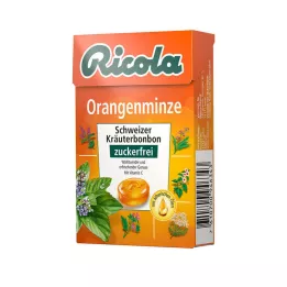 RICOLA o.Z.Box portakallı nane şekeri, 50 g