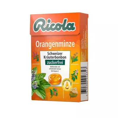 RICOLA o.Z.Box portakallı nane şekeri, 50 g