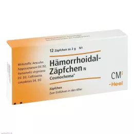 HÄMORRHOIDAL Suppository N Cosmochema, 12 adet