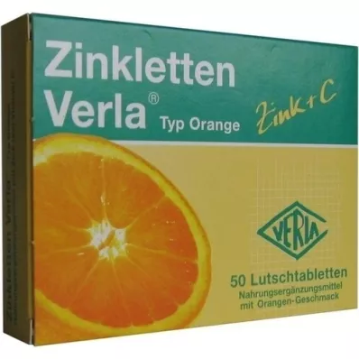 ZINKLETTEN Verla Portakal Pastilleri, 50 Kapsül