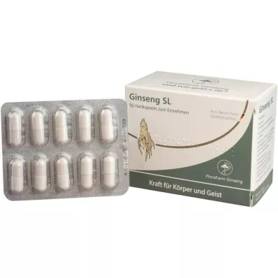 GINSENG SL Sert kapsüller, 50 adet