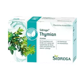 SIDROGA Kekik çayı filtre torbası, 20X1,6 g