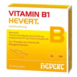 VITAMIN B1 HEVERT Ampuller, 10 adet