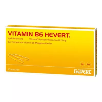 VITAMIN B6 HEVERT Ampuller, 10X2 ml