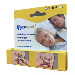 Nozovent® Orta burun klipsi, 2 adet