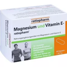 MAGNESIUM UND VITAMIN E-ratiopharm Kapsüller, 60 Kapsül